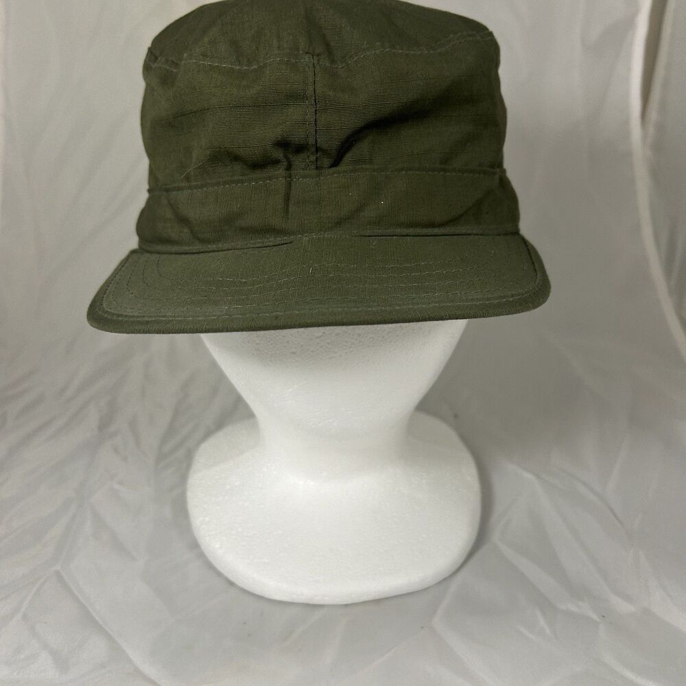 US Military BDU Combat Cap Olive Drab Made in USA 7/small Field Hat